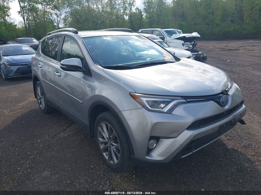 2017 Toyota Rav 4 VIN JTMDJREV4HD105507 IAAI salvage auction — FRONT END, Salvage (Ohio), sold $8,000 on 2026-07-14 (photo 1)