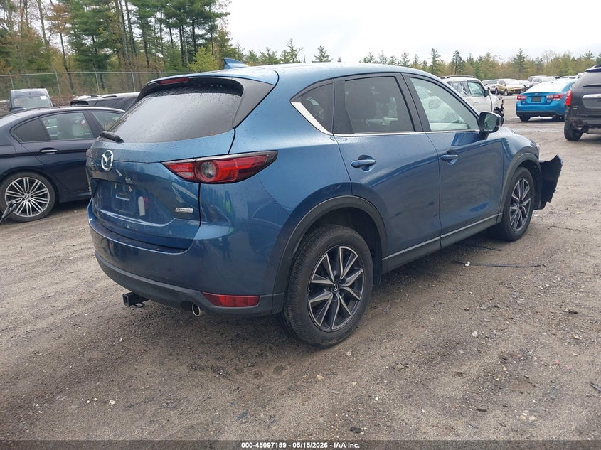 2018 Mazda Cx-5 VIN JM3KFBDM4J0395941 IAAI salvage auction — FRONT & REAR, Salvage (Massachusetts), sold $2,850 on 2026-07-24 (photo 4)