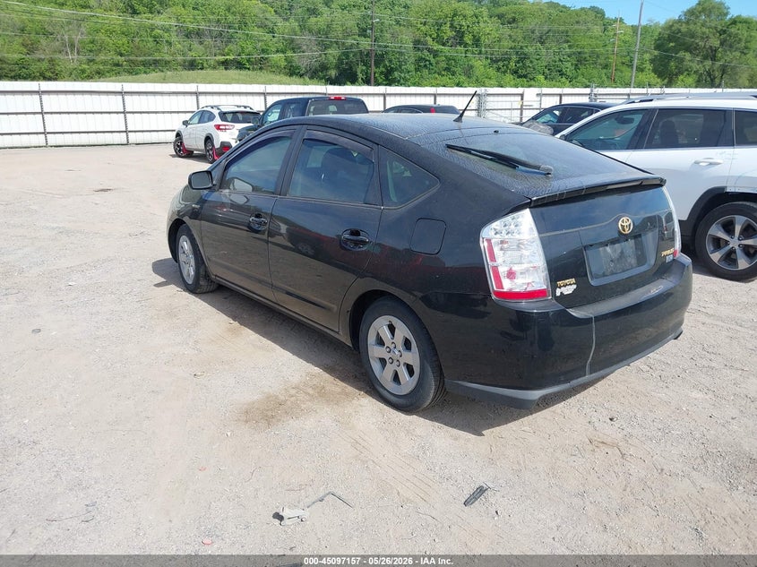 2007 Toyota Prius VIN JTDKB20U277554384 IAAI salvage auction — HAIL, Salvage (Iowa), sold $400 on 2026-07-20 (photo 3)