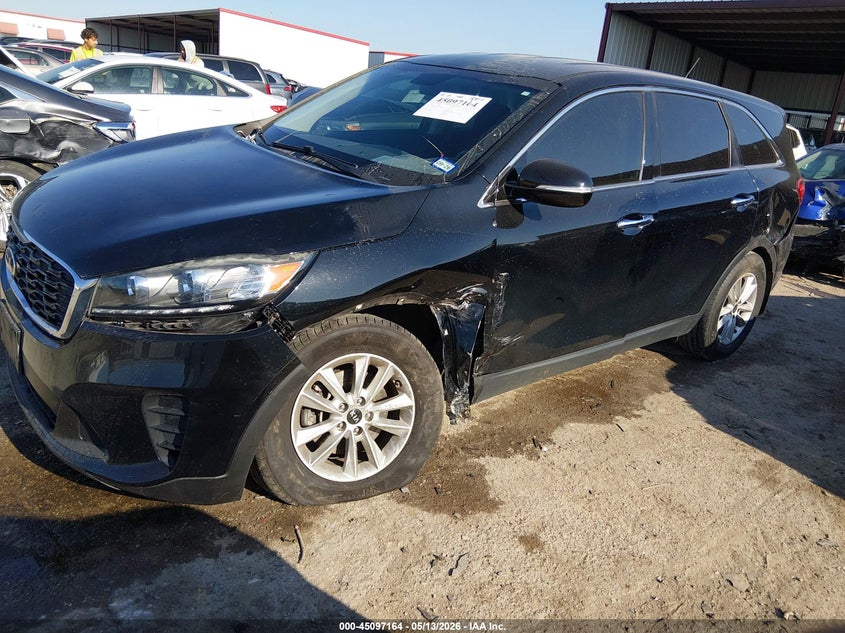 2019 Kia Sorento VIN 5XYPG4A37KG586946 IAAI salvage auction — LEFT FRONT, Original (Texas), sold $2,150 on 2026-07-09 (photo 2)