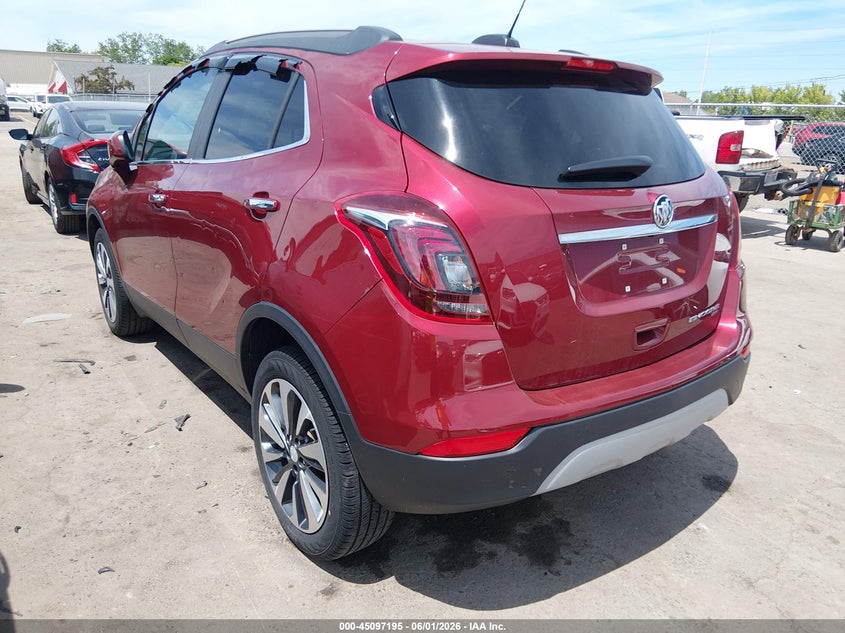 2022 Buick Encore VIN KL4CJESM4NB514561 IAAI salvage auction — HAIL, Salvage Title, sold $7,050 on 2026-08-18 (photo 3)