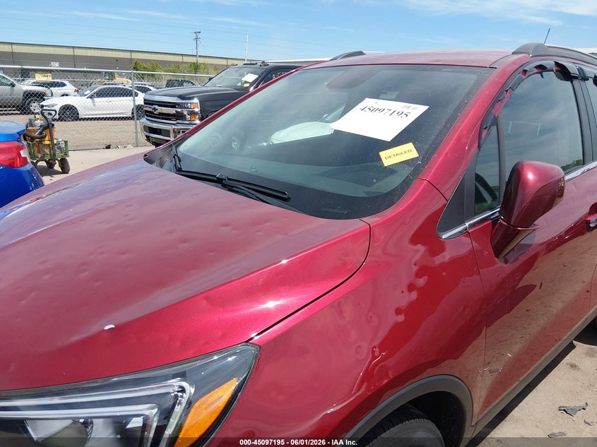 2022 Buick Encore VIN KL4CJESM4NB514561 IAAI salvage auction — HAIL, Salvage Title, sold $7,050 on 2026-08-18 (photo 6)