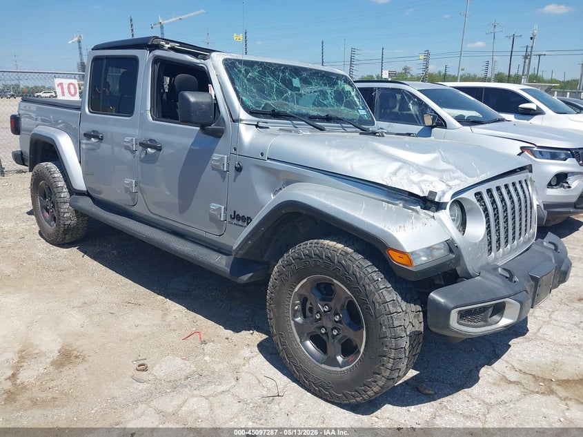 2022 Jeep Gladiator VIN 1C6HJTAGXNL138672 IAAI salvage auction — ALL OVER, Salvage (Texas), sold $5,100 on 2026-07-06 (photo 1)