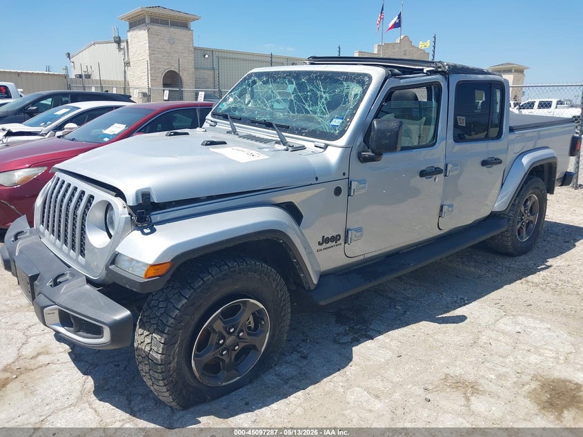 2022 Jeep Gladiator VIN 1C6HJTAGXNL138672 IAAI salvage auction — ALL OVER, Salvage (Texas), sold $5,100 on 2026-07-06 (photo 2)