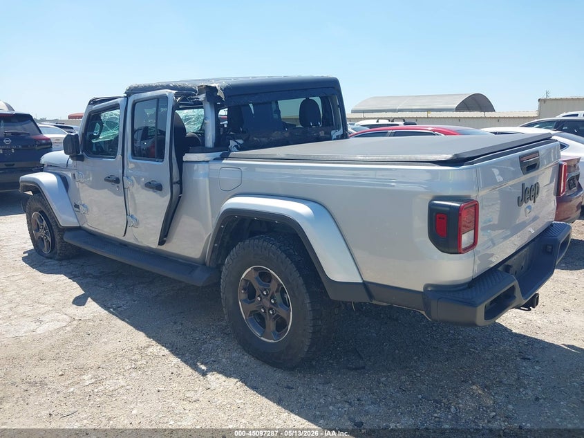 2022 Jeep Gladiator VIN 1C6HJTAGXNL138672 IAAI salvage auction — ALL OVER, Salvage (Texas), sold $5,100 on 2026-07-06 (photo 3)