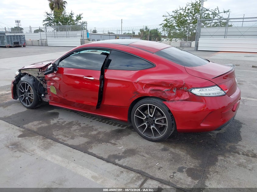 2018 Mercedes-benz C class VIN WDDWJ6EB8JF671327 IAAI salvage auction — LEFT SIDE, Salvage (California), sold $7,600 on 2026-07-15 (photo 3)