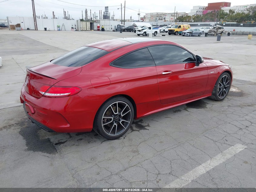 2018 Mercedes-benz C class VIN WDDWJ6EB8JF671327 IAAI salvage auction — LEFT SIDE, Salvage (California), sold $7,600 on 2026-07-15 (photo 4)