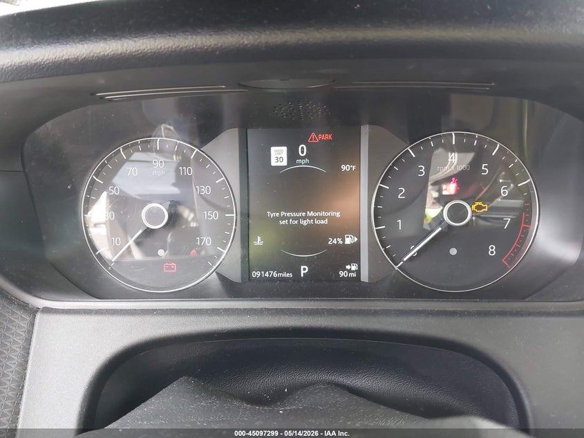 2019 Land rover Range rover velar VIN SALYB2EX8KA208518 IAAI salvage auction — FRONT & REAR, Original (Texas), sold $8,100 on 2026-07-09 (photo 7)