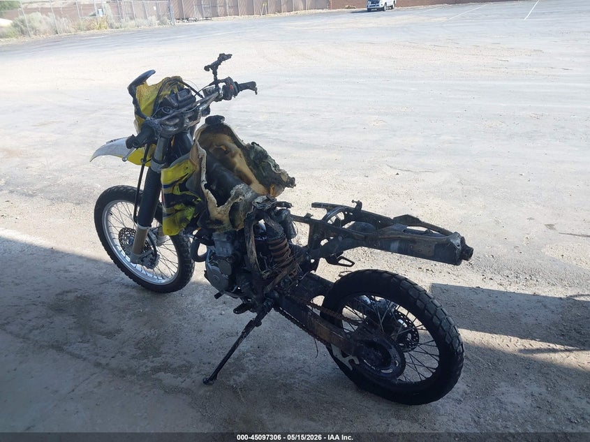 2007 Suzuki Dr-z400 s VIN JS1SK43A972101108 IAAI salvage auction — TOTAL BURN, Non-Repairable (California), sold $125 on 2026-07-29 (photo 2)