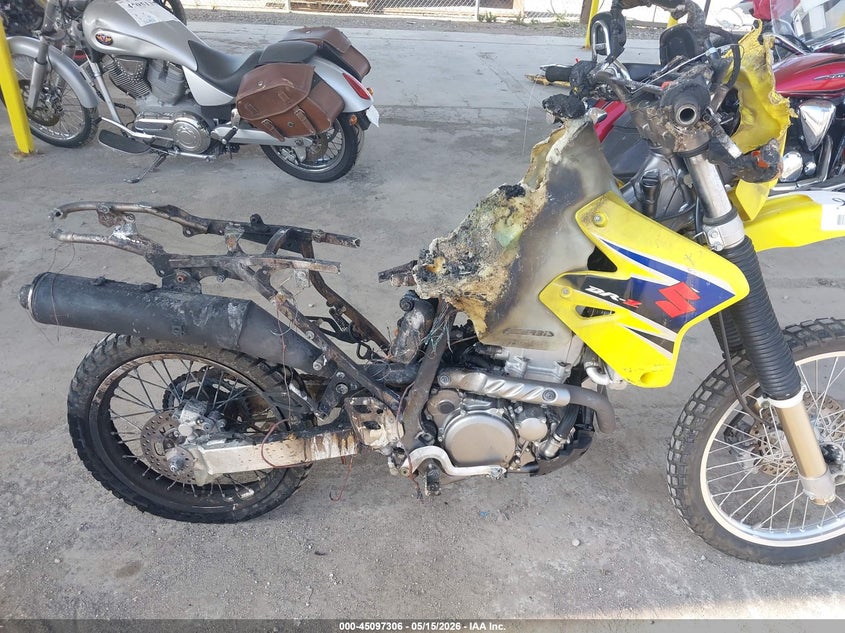 2007 Suzuki Dr-z400 s VIN JS1SK43A972101108 IAAI salvage auction — TOTAL BURN, Non-Repairable (California), sold $125 on 2026-07-29 (photo 8)