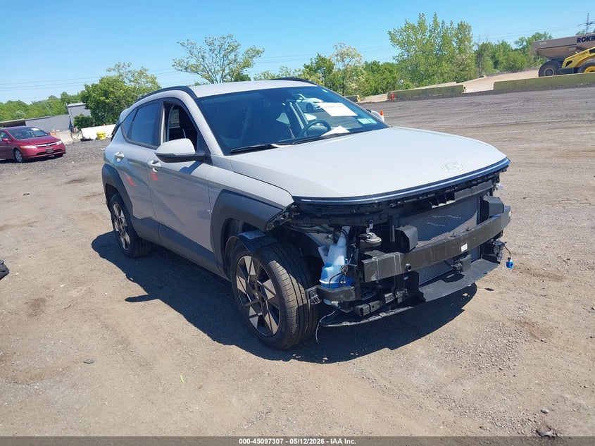 2024 Hyundai Kona VIN KM8HCCAB2RU119696 IAAI salvage auction — FRONT END, Mv-907A (New York), sold $3,550 on 2026-07-28 (photo 1)