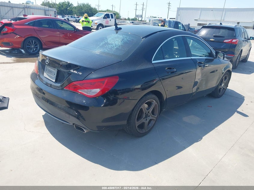 2014 Mercedes-benz Cla-klasse VIN WDDSJ4GB9EN073517 IAAI salvage auction — RIGHT SIDE, Salvage (North Carolina), sold $2,000 on 2026-07-30 (photo 4)