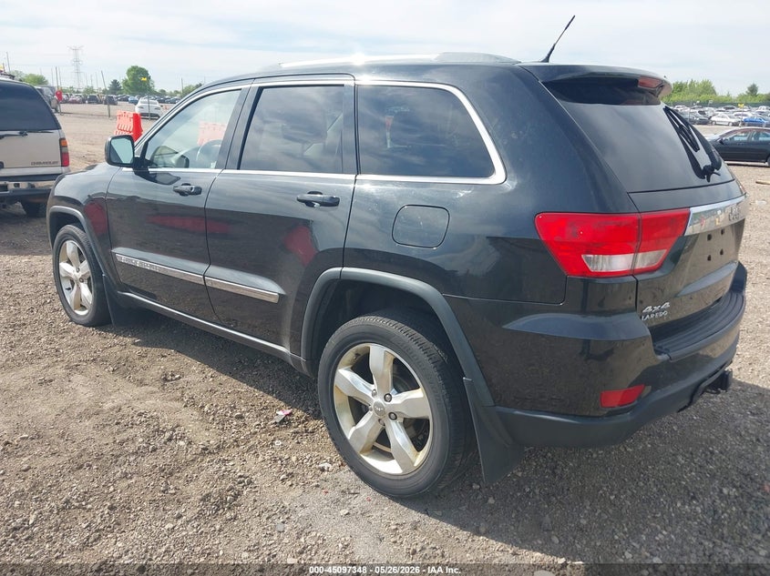 2012 Jeep Grand cherokee VIN 1C4RJFAG3CC298386 IAAI salvage auction — HAIL, Salvage Title, sold $750 on 2026-07-29 (photo 3)