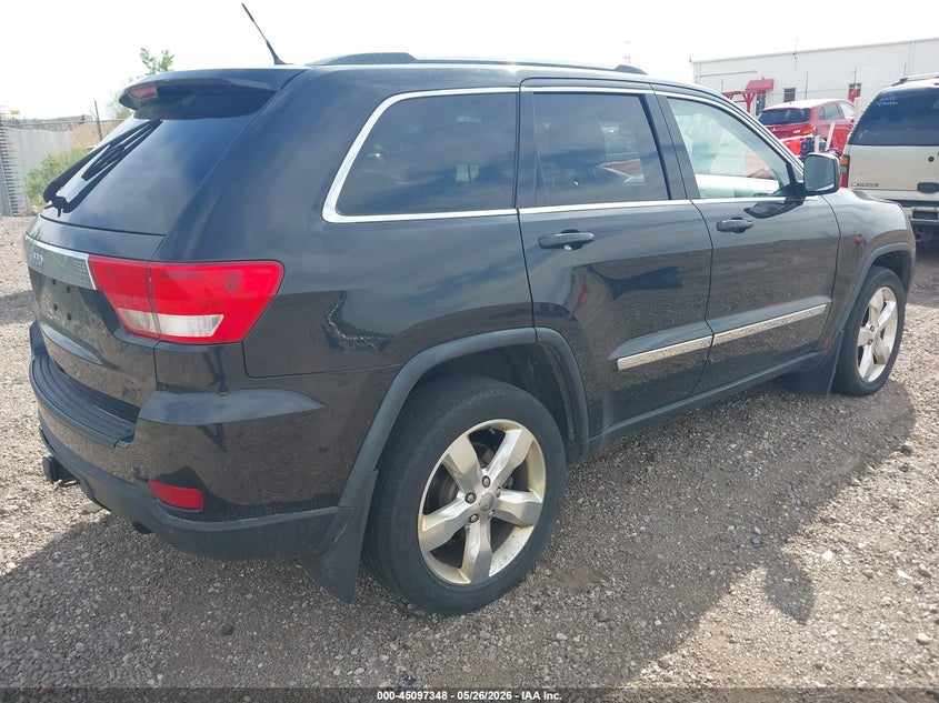 2012 Jeep Grand cherokee VIN 1C4RJFAG3CC298386 IAAI salvage auction — HAIL, Salvage Title, sold $750 on 2026-07-29 (photo 4)