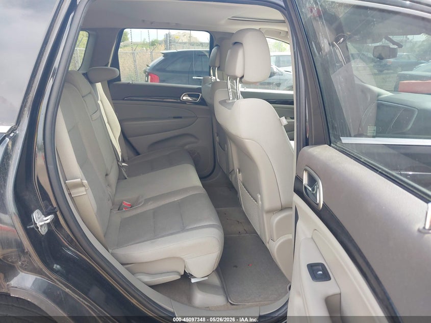 2012 Jeep Grand cherokee VIN 1C4RJFAG3CC298386 IAAI salvage auction — HAIL, Salvage Title, sold $750 on 2026-07-29 (photo 8)