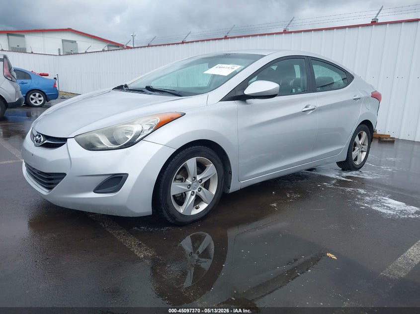2013 Hyundai Elantra VIN KMHDH4AE4DU716454 IAAI salvage auction — REAR END, Salvage (Oregon), sold $275 on 2026-07-21 (photo 2)