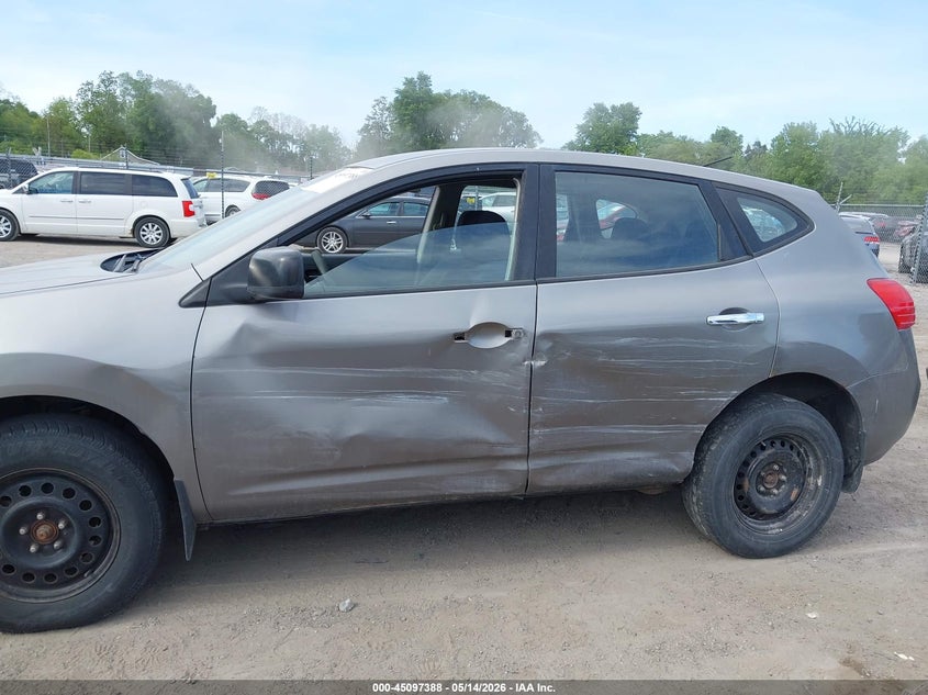 2010 Nissan Rogue sport VIN JN8AS5MV6AW607198 IAAI salvage auction — LEFT SIDE, Salvage (Illinois), sold $600 on 2026-07-20 (photo 6)
