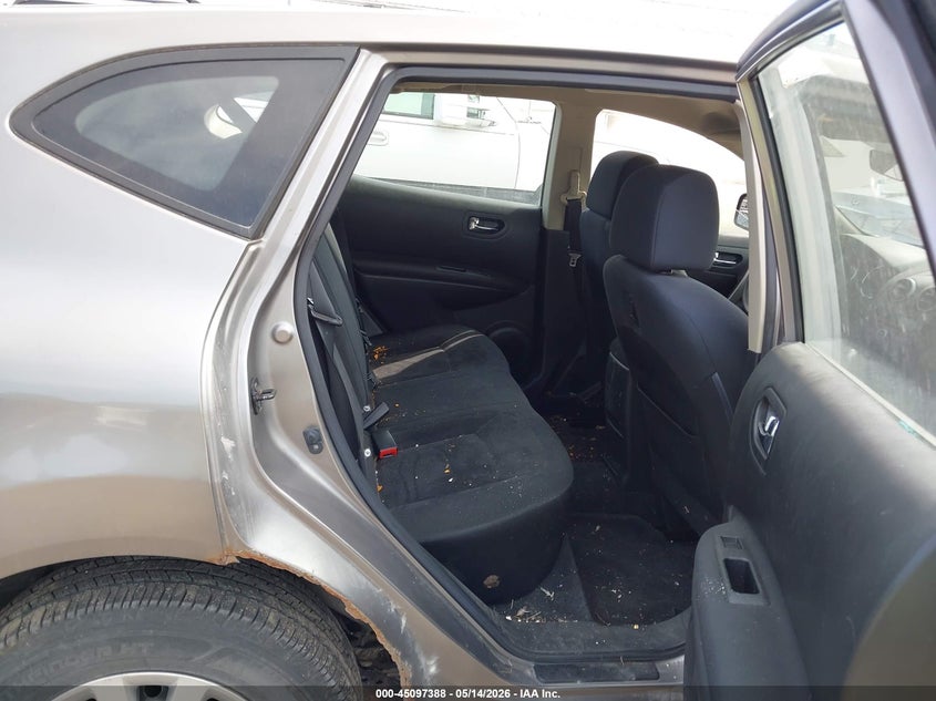 2010 Nissan Rogue sport VIN JN8AS5MV6AW607198 IAAI salvage auction — LEFT SIDE, Salvage (Illinois), sold $600 on 2026-07-20 (photo 8)