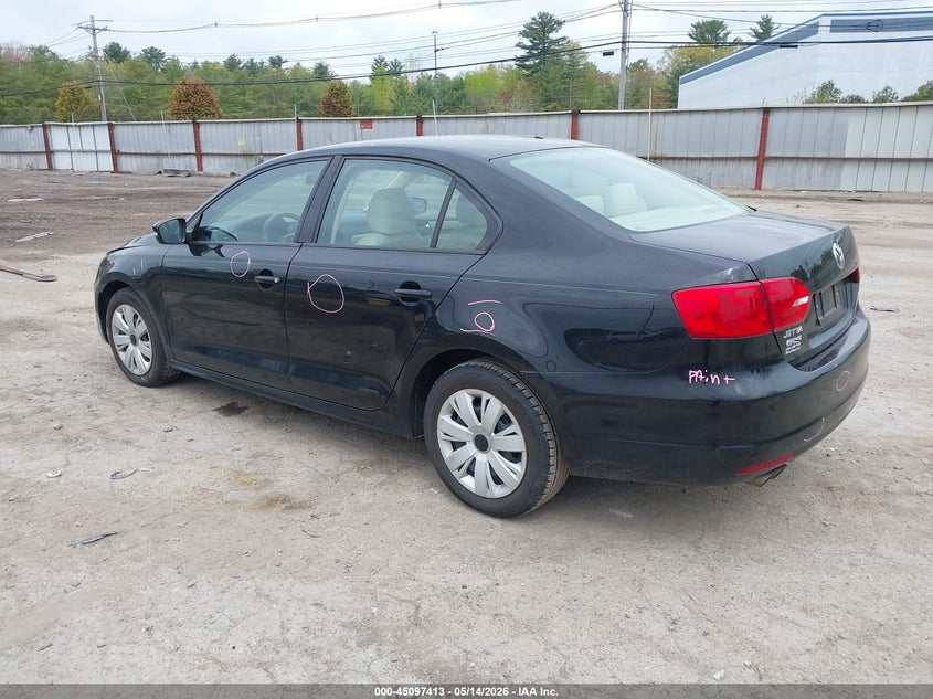2011 Volkswagen Jetta VIN 3VWDX7AJ0BM321448 IAAI salvage auction — FRONT END, Salvage (New Hampshire), sold $375 on 2026-07-22 (photo 3)