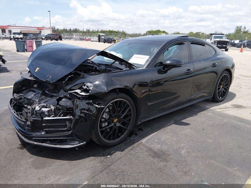 2018 Porsche Panamera VIN WP0AA2A76JL119647 IAAI salvage auction — FRONT END, Rebuildable (Florida), sold $10,575 on 2026-07-23 (photo 2)