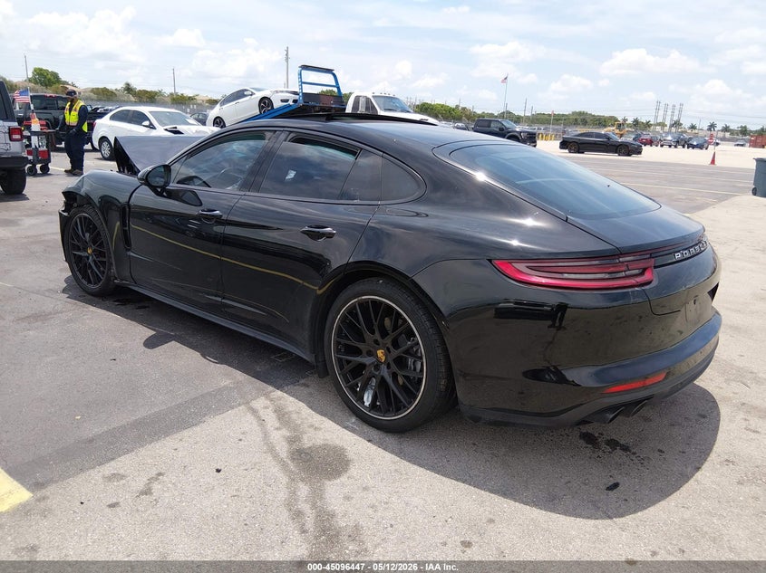 2018 Porsche Panamera VIN WP0AA2A76JL119647 IAAI salvage auction — FRONT END, Rebuildable (Florida), sold $10,575 on 2026-07-23 (photo 3)