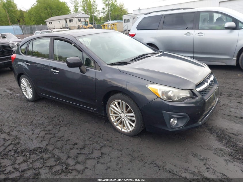 2013 Subaru Impreza VIN JF1GPAH69D2877160 IAAI salvage auction — NORMAL WEAR, Clear (Pennsylvania), sold $575 on 2026-07-21 (photo 1)