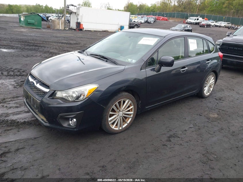 2013 Subaru Impreza VIN JF1GPAH69D2877160 IAAI salvage auction — NORMAL WEAR, Clear (Pennsylvania), sold $575 on 2026-07-21 (photo 2)