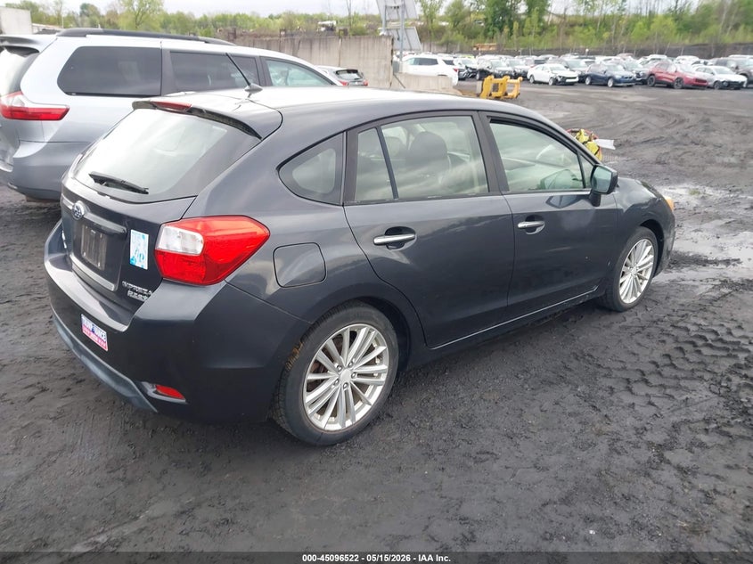 2013 Subaru Impreza VIN JF1GPAH69D2877160 IAAI salvage auction — NORMAL WEAR, Clear (Pennsylvania), sold $575 on 2026-07-21 (photo 4)