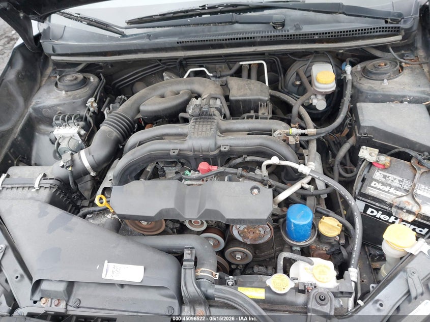 2013 Subaru Impreza VIN JF1GPAH69D2877160 IAAI salvage auction — NORMAL WEAR, Clear (Pennsylvania), sold $575 on 2026-07-21 (photo 6)