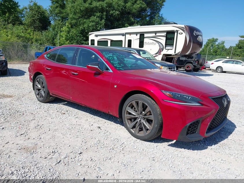 2018 Lexus Ls VIN JTHB51FF1J5002869 IAAI salvage auction — REAR END, Salvage (Alabama), sold $14,100 on 2026-07-29 (photo 1)