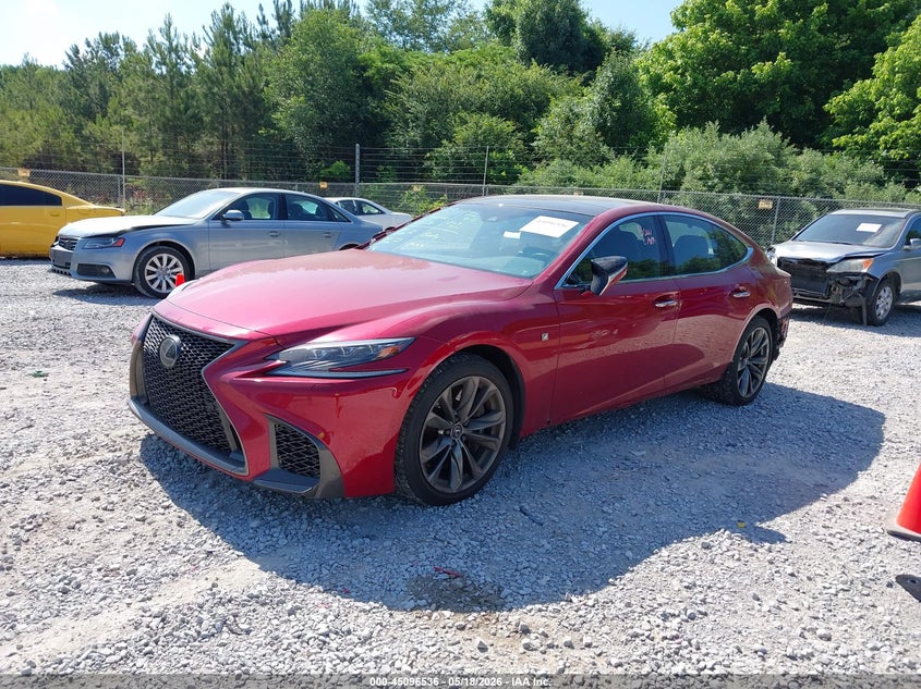 2018 Lexus Ls VIN JTHB51FF1J5002869 IAAI salvage auction — REAR END, Salvage (Alabama), sold $14,100 on 2026-07-29 (photo 2)