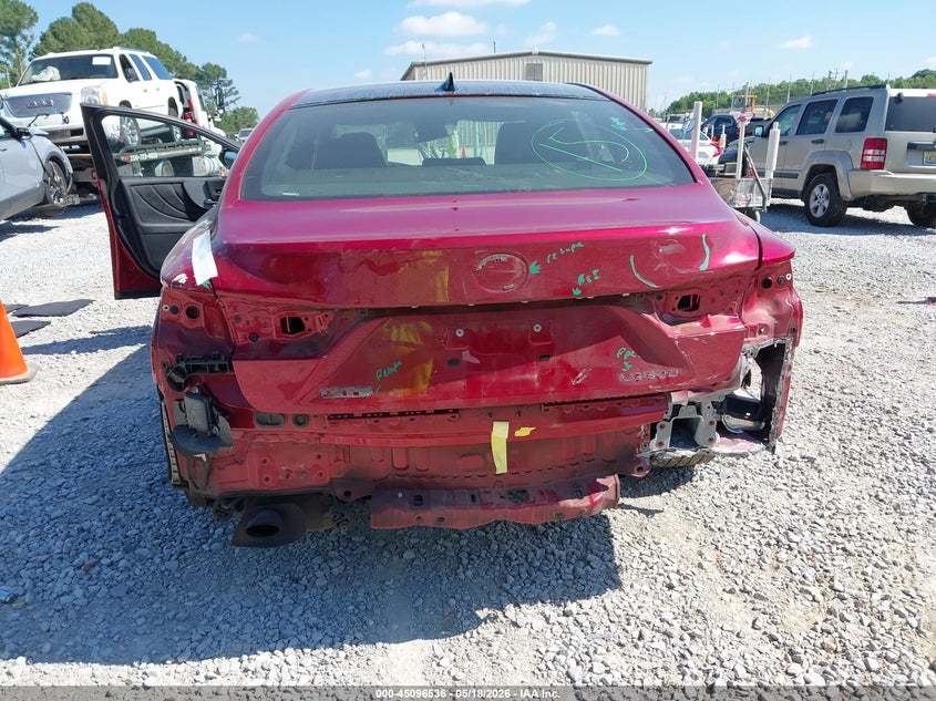 2018 Lexus Ls VIN JTHB51FF1J5002869 IAAI salvage auction — REAR END, Salvage (Alabama), sold $14,100 on 2026-07-29 (photo 6)