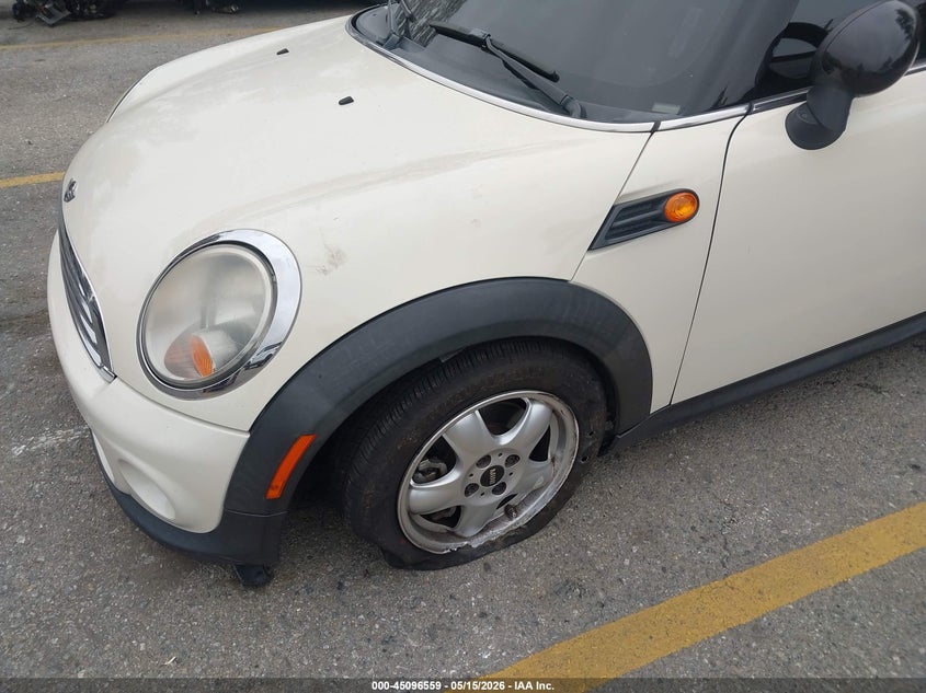 2011 Mini Cooper VIN WMWSU3C5XBT099415 IAAI salvage auction — LEFT FRONT, Salvage (California), sold $350 on 2026-07-07 (photo 6)