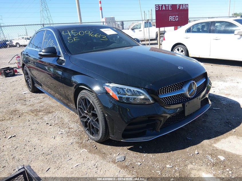 2020 Mercedes-benz C-klasse VIN 55SWF8EB0LU327567 — IAAI salvage auction photo