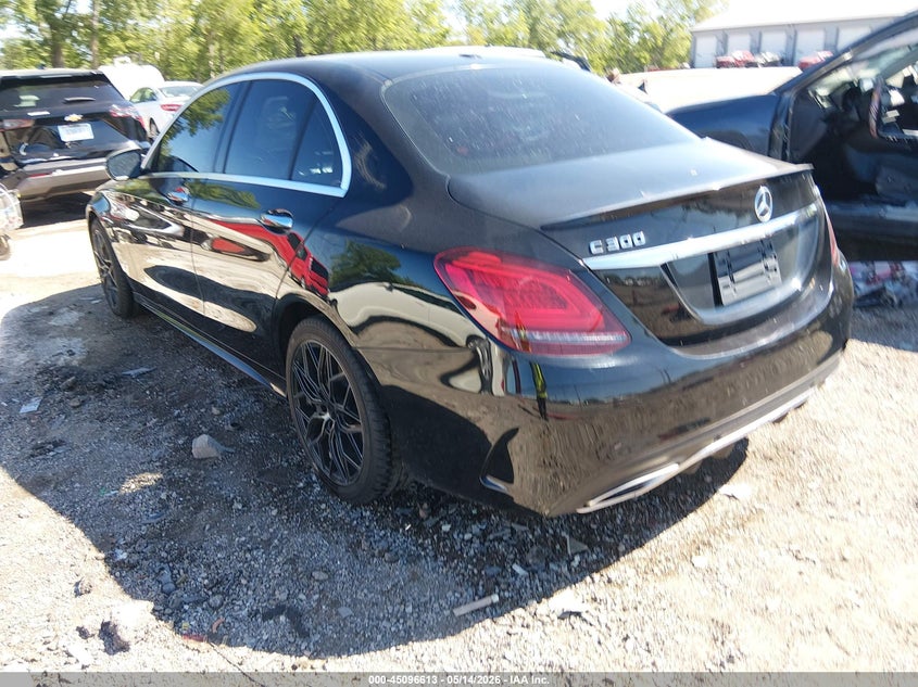 2020 Mercedes-benz C-klasse VIN 55SWF8EB0LU327567 IAAI salvage auction — RIGHT FRONT, Salvage Title, sold $8,250 on 2026-08-19 (photo 3)