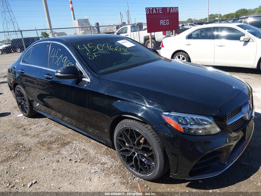 2020 Mercedes-benz C-klasse VIN 55SWF8EB0LU327567 IAAI salvage auction — RIGHT FRONT, Salvage Title, sold $8,250 on 2026-08-19 (photo 6)