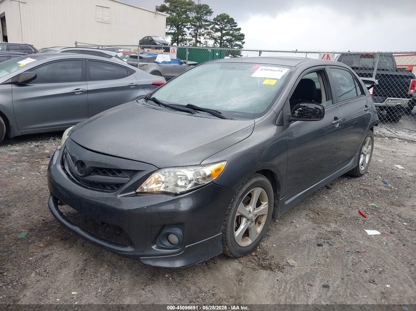 2012 Toyota Corolla VIN 5YFBU4EE2CP073454 IAAI salvage auction — REAR END, Salvage Title, sold $1,300 on 2026-07-30 (photo 2)