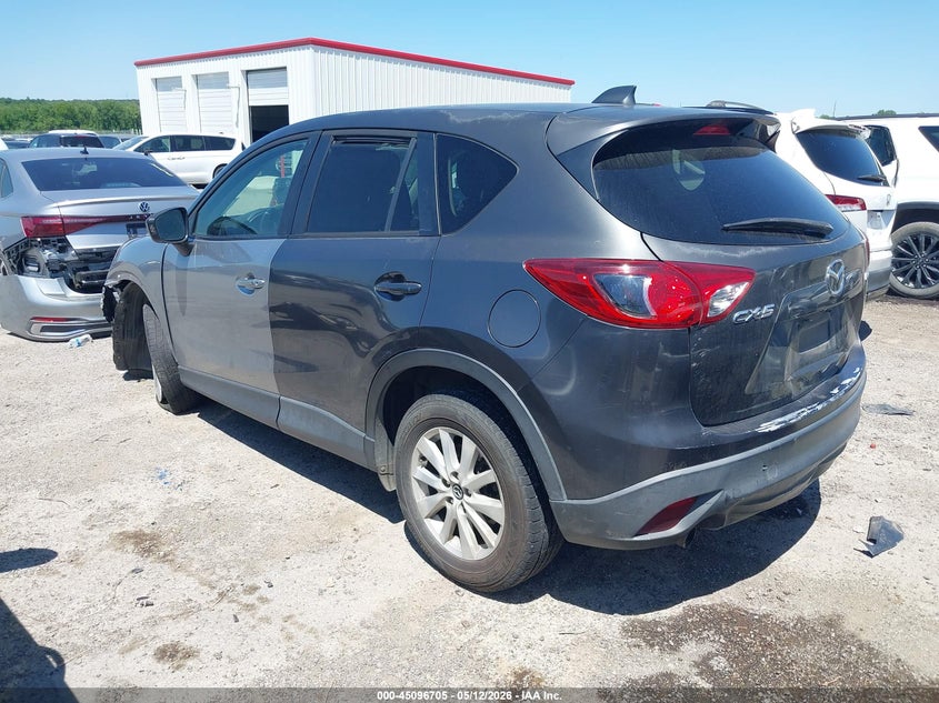 2014 Mazda Cx-5 VIN JM3KE2CY3E0330253 IAAI salvage auction — LEFT FRONT, Clear (Oklahoma), sold $2,000 on 2026-07-14 (photo 3)