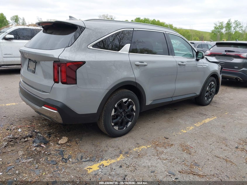 2025 Kia Sorento VIN 5XYRL4JC8SG348172 IAAI salvage auction — FRONT END, Clear (Michigan), sold $8,700 on 2026-07-27 (photo 4)
