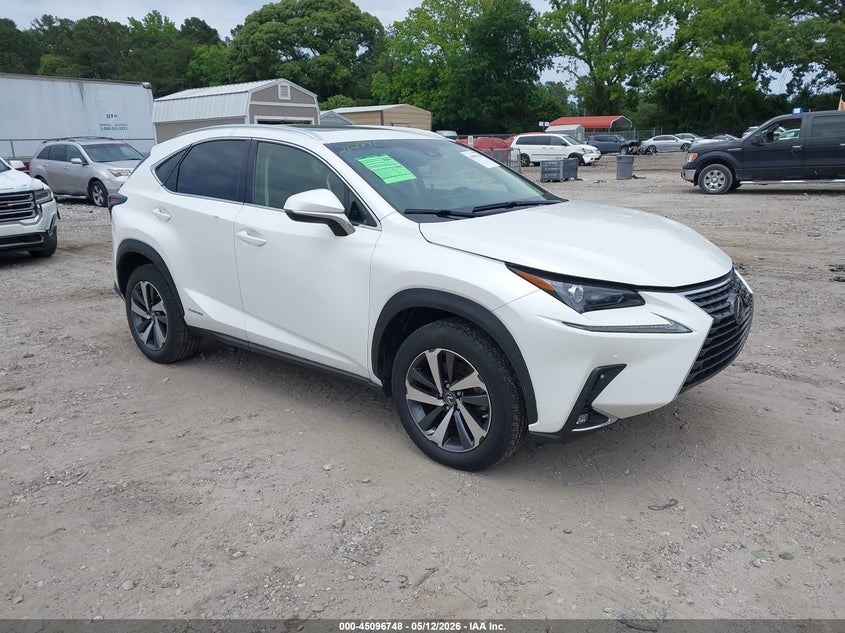 2019 Lexus Nx VIN JTJBJRBZ9K2125637 IAAI salvage auction — LEFT SIDE, Salvage (Georgia), sold $13,100 on 2026-07-31 (photo 1)