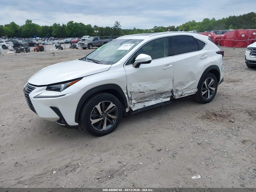 2019 Lexus Nx VIN JTJBJRBZ9K2125637 IAAI salvage auction — LEFT SIDE, Salvage (Georgia), sold $13,100 on 2026-07-31 (photo 2)