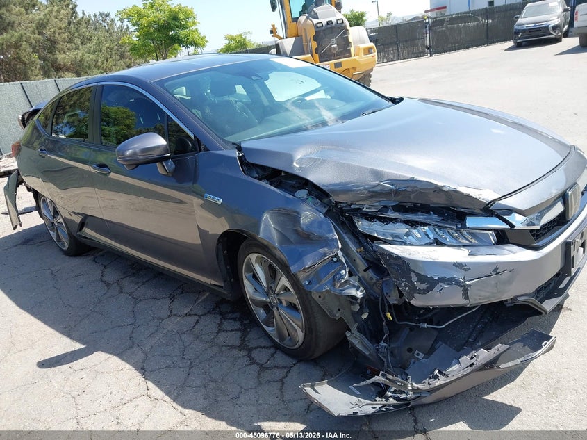 2018 Honda Clarity VIN JHMZC5F14JC014476 IAAI salvage auction — REAR END, Salvage (California), sold $1,525 on 2026-07-27 (photo 1)