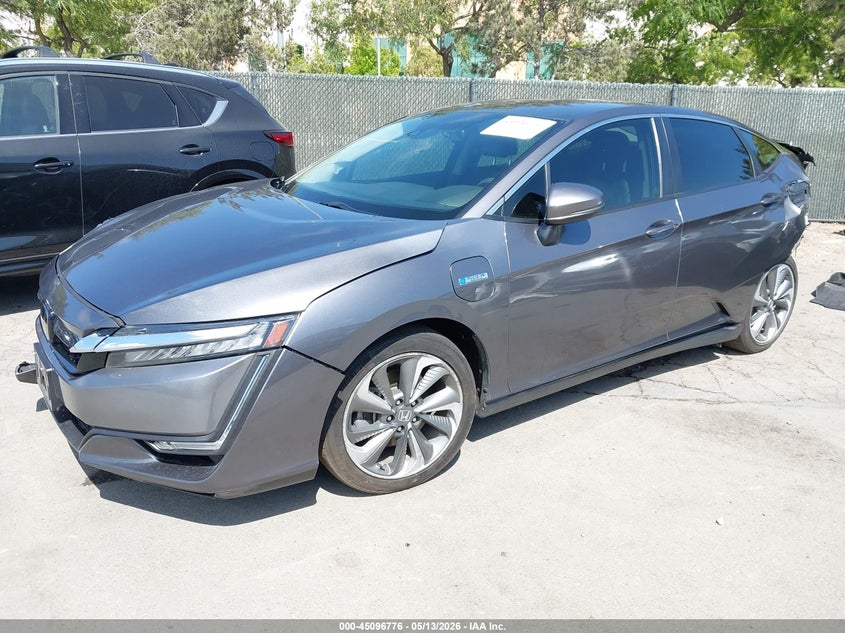 2018 Honda Clarity VIN JHMZC5F14JC014476 IAAI salvage auction — REAR END, Salvage (California), sold $1,525 on 2026-07-27 (photo 2)