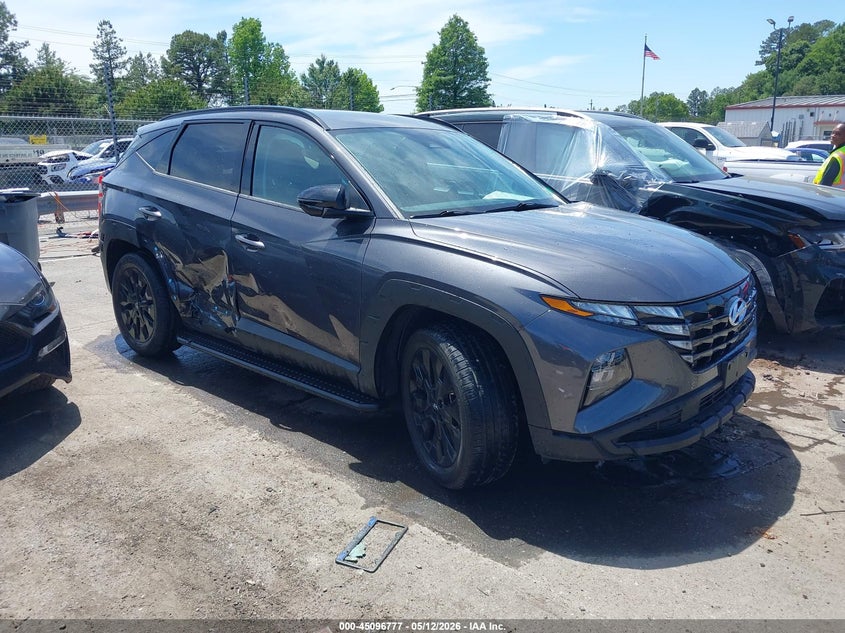 2022 Hyundai Tucson VIN KM8JFCAE7NU109534 IAAI salvage auction — SIDE, Salvage (North Carolina), sold $7,350 on 2026-07-20 (photo 1)