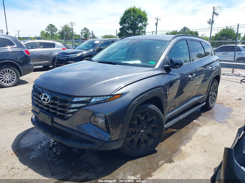 2022 Hyundai Tucson VIN KM8JFCAE7NU109534 IAAI salvage auction — SIDE, Salvage (North Carolina), sold $7,350 on 2026-07-20 (photo 2)