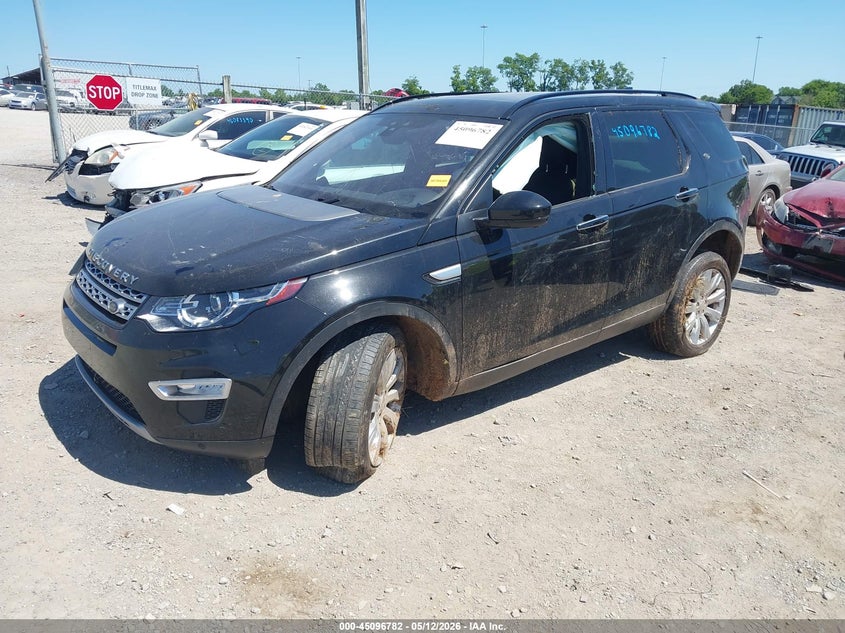 2017 Land rover Discovery sport VIN SALCT2BG9HH721031 IAAI salvage auction — FRONT & REAR, Salvage (Tennessee), sold $1,900 on 2026-07-09 (photo 2)