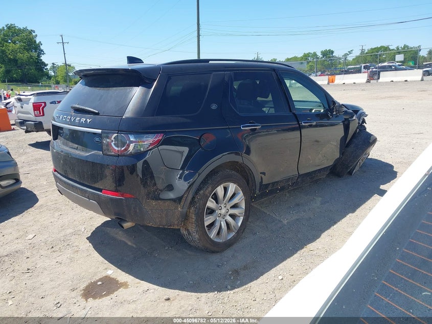 2017 Land rover Discovery sport VIN SALCT2BG9HH721031 IAAI salvage auction — FRONT & REAR, Salvage (Tennessee), sold $1,900 on 2026-07-09 (photo 4)