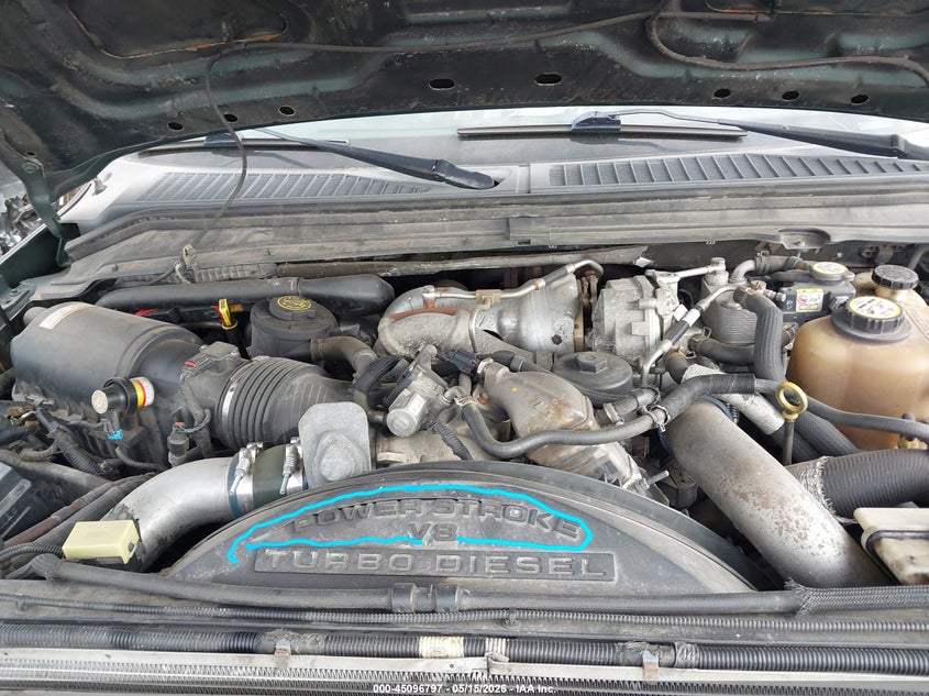 2008 Ford F350 VIN 1FTWW31R78EA24995 IAAI salvage auction — FRONT END, Clear (Michigan), sold $2,300 on 2026-07-09 (photo 9)