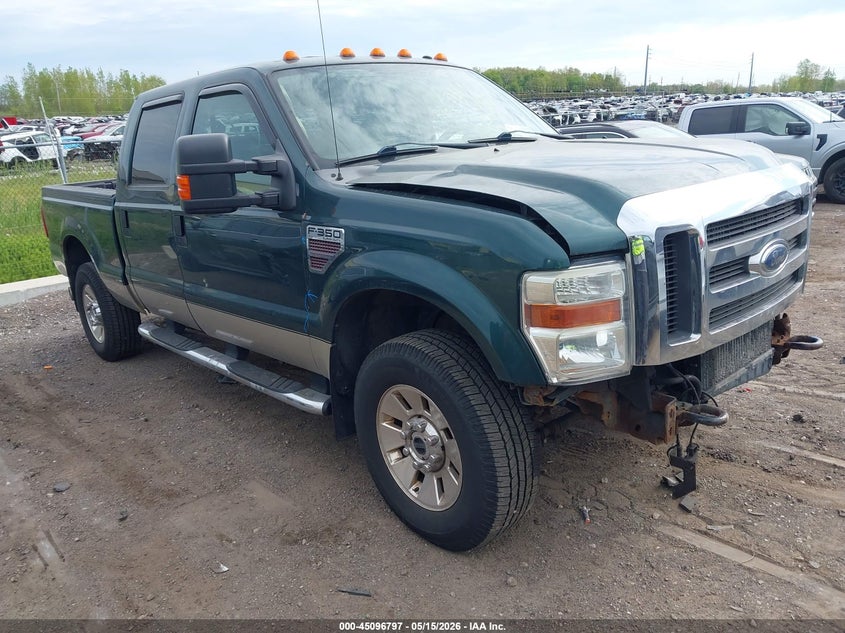 2008 Ford F350 VIN 1FTWW31R78EA24995 IAAI salvage auction — FRONT END, Clear (Michigan), sold $2,300 on 2026-07-09 (photo 1)