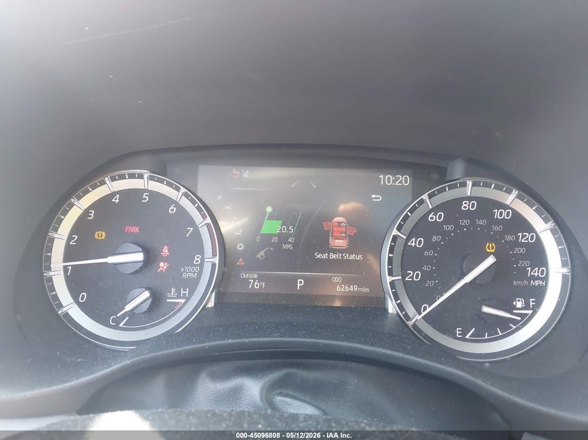 2022 Toyota Highlander VIN 5TDGZRBH5NS209086 IAAI salvage auction — RIGHT REAR, Salvage (Arkansas), sold $12,700 on 2026-07-22 (photo 7)